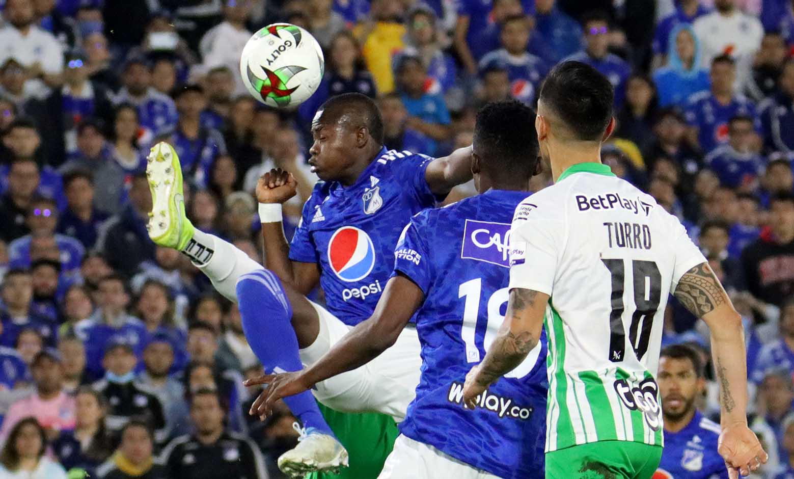 Millonarios vs Atlético Nacional, Liga Betplay 2022 cuadrangulares fecha 5