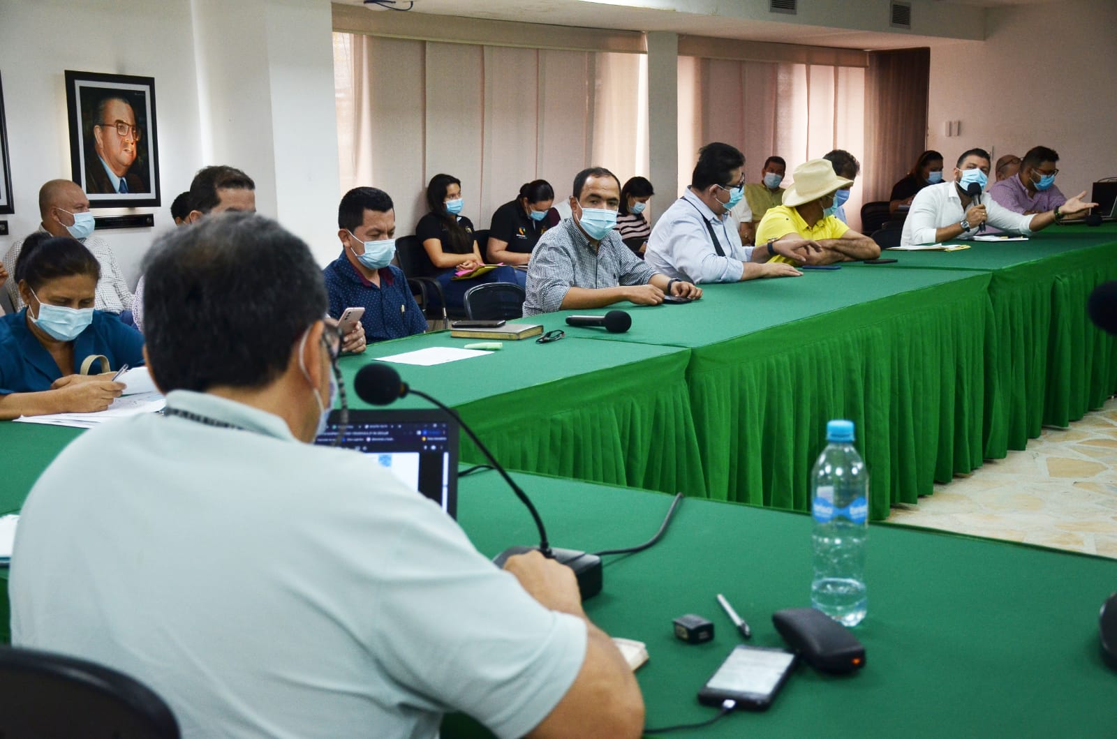 Esfuerzos de la vacunación contra covid-19