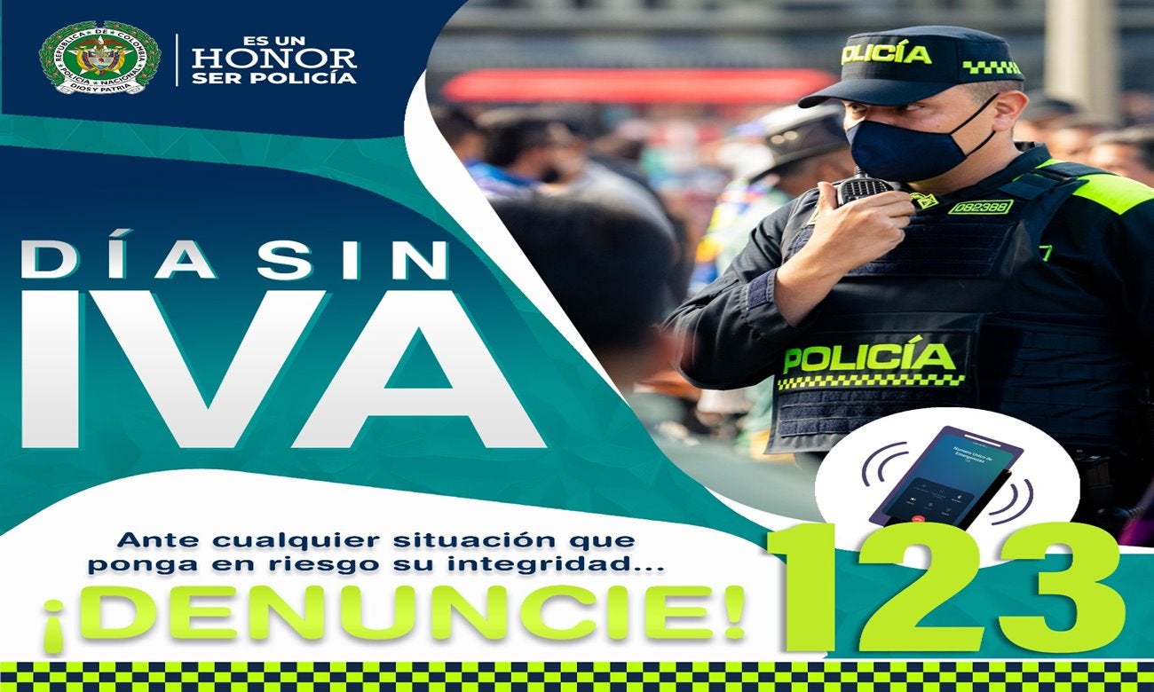 Policía Tolima refuerza la seguridad en almacenes, supermercados y lugares de acopio este día sin IVA