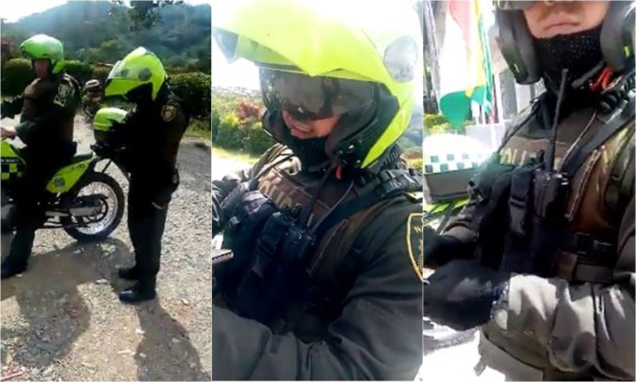 Continúa la indignación tras la agresión de un policía por el reclamo de un hombre en Ibagué