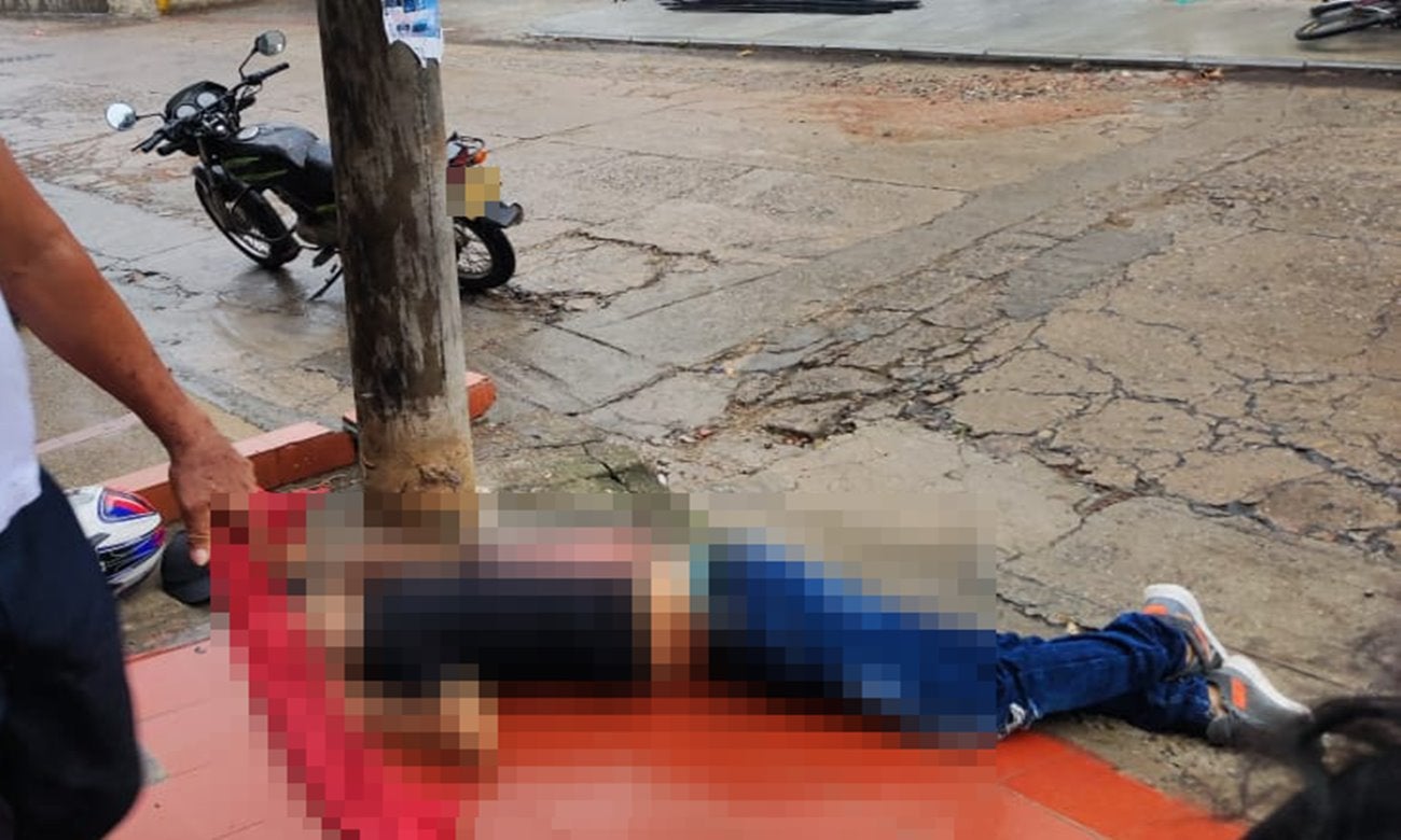 ¡Nuevo caso de sicariato en el Tolima! Asesinaron hombre cerca del parque principal de Saldaña