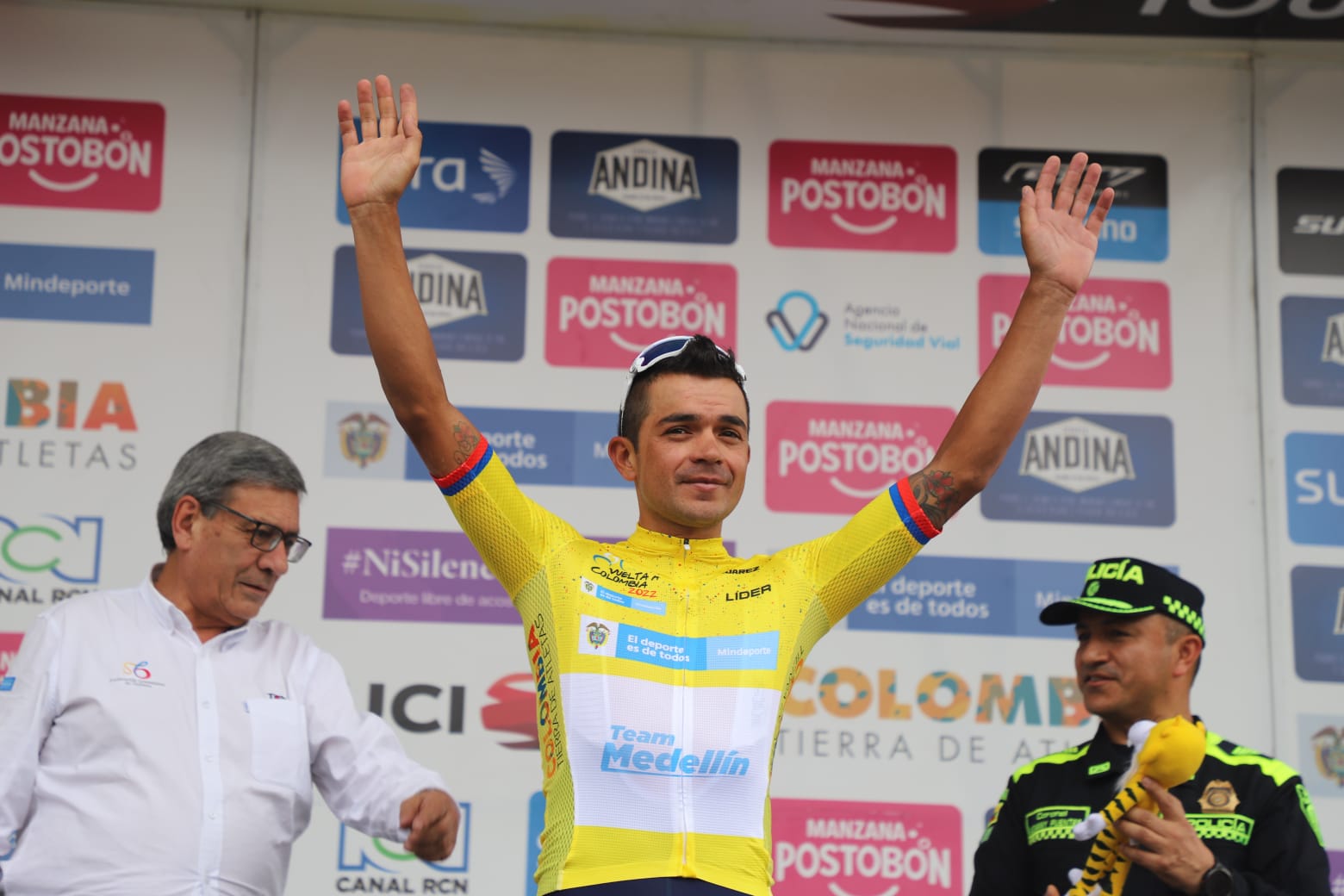 Fabio Duarte, campeón de la Vuelta a Colombia 2022