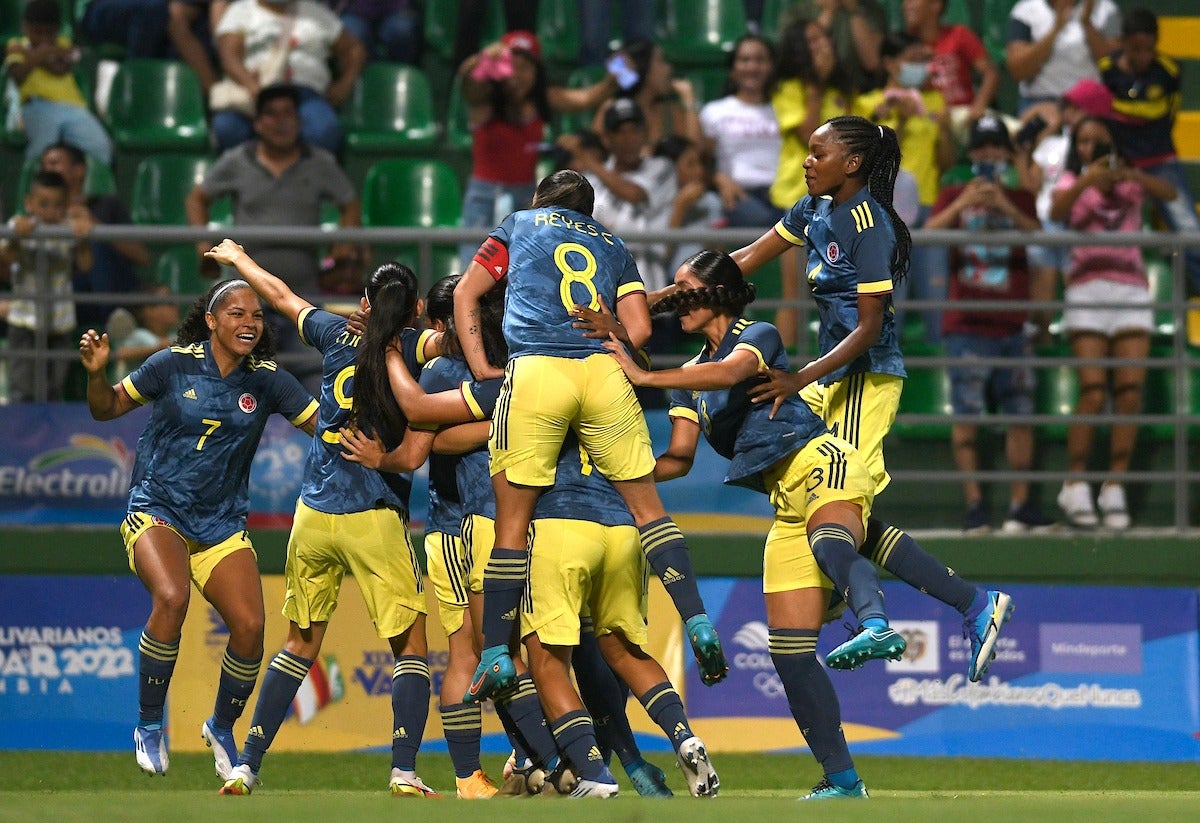 Colombia, Fútbol Femenino, Juegos Bolivarianos