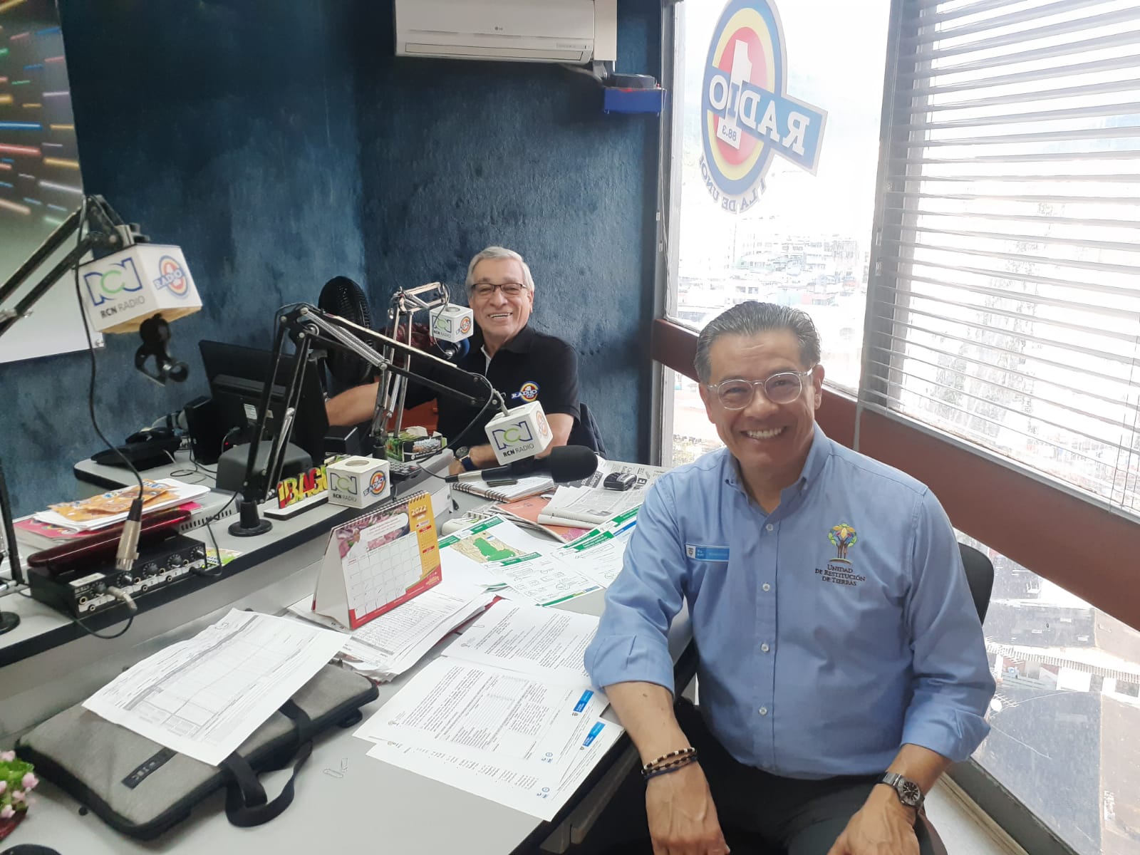 Director General de la Unidad de Restitución de Tierras en RCN Radio