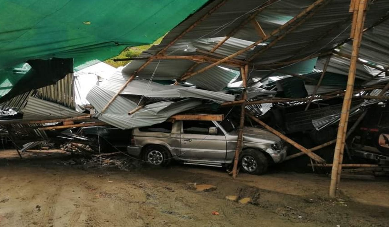 Impresionante avalancha se presentó en Herrera, corregimiento de Rioblanco, al sur del Tolima