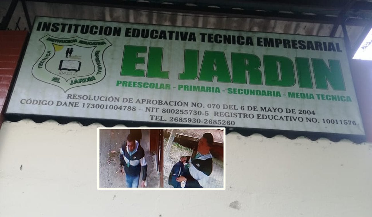¡Cuidado! Falso funcionario de la Secretaría de Educación se robó los celulares de estudiantes en el colegio Empresarial de El Jardín