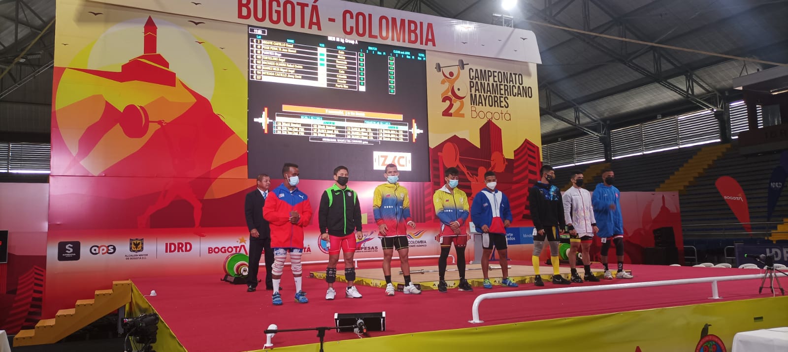 Colombia se baña de oro en panamericano de pesas en Bogota