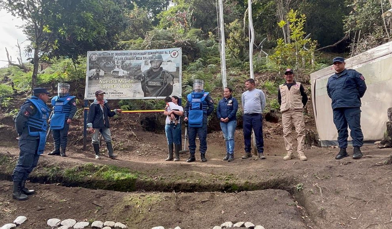 Huila y Putumayo, con nuevas zonas de minas anti personal