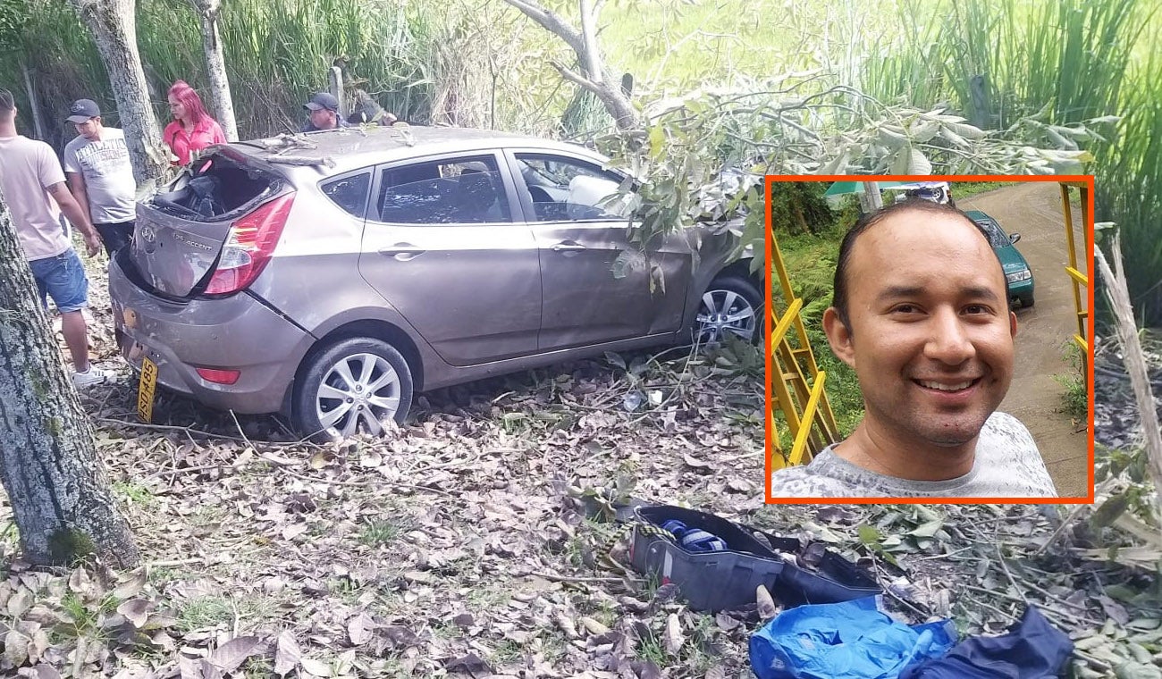 Accidente periodista Emmanuel Conde