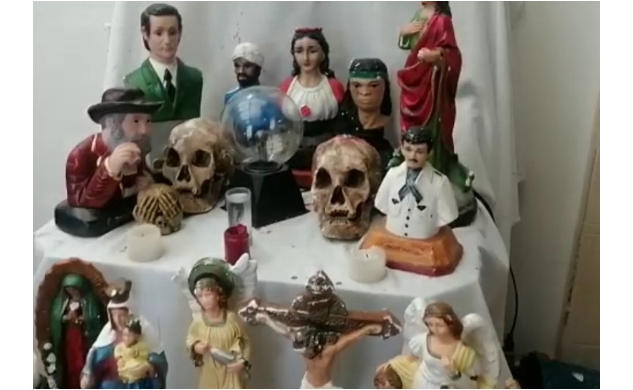 hallazgos de la Policía en un allanamiento a 'Los Brujos'