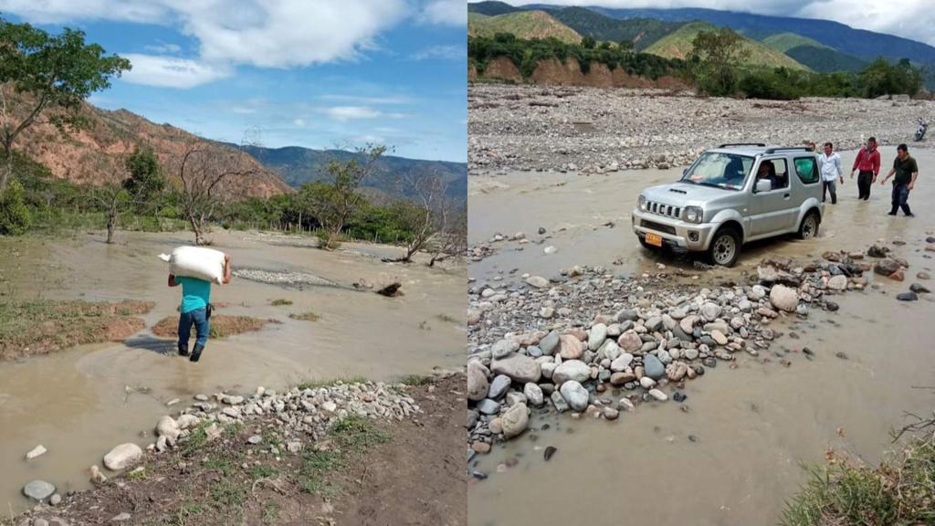 Siete veredas incomunicadas