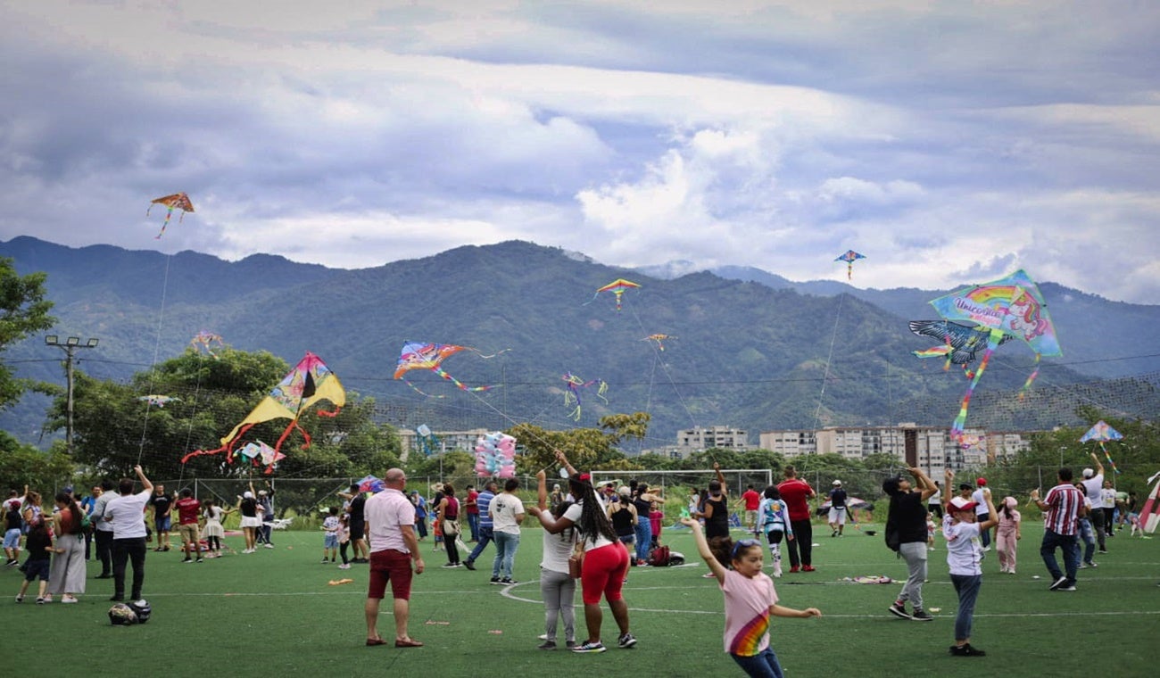 Festivald el Aire, parque Deportivo