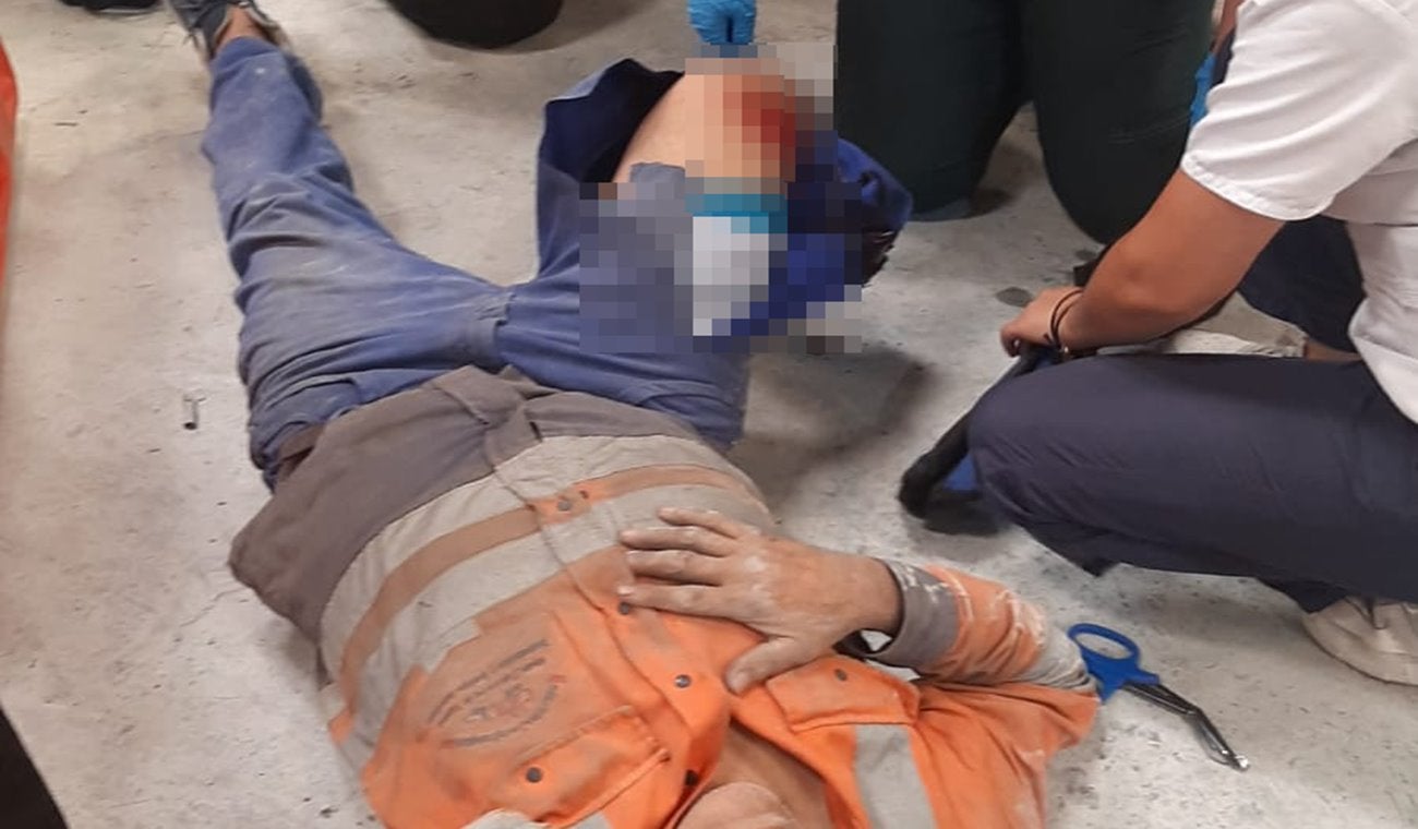 Un herido tras explosión de tanque de pintura en Surticolor de la 96 con 5ª en Ibagué