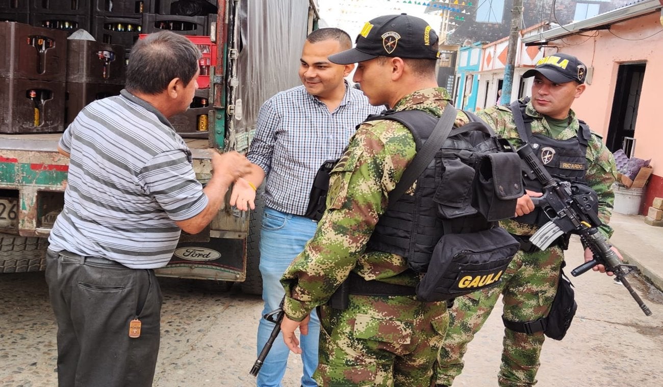 Tras los continuos casos extorsivos, el Gaula Militar Tolima se tomó Venadillo