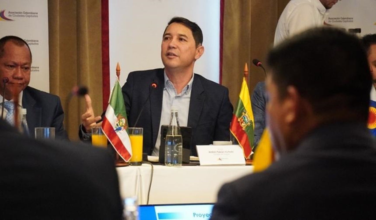 Andrés Hurtado, alcalde de Ibagué en Asocapitales