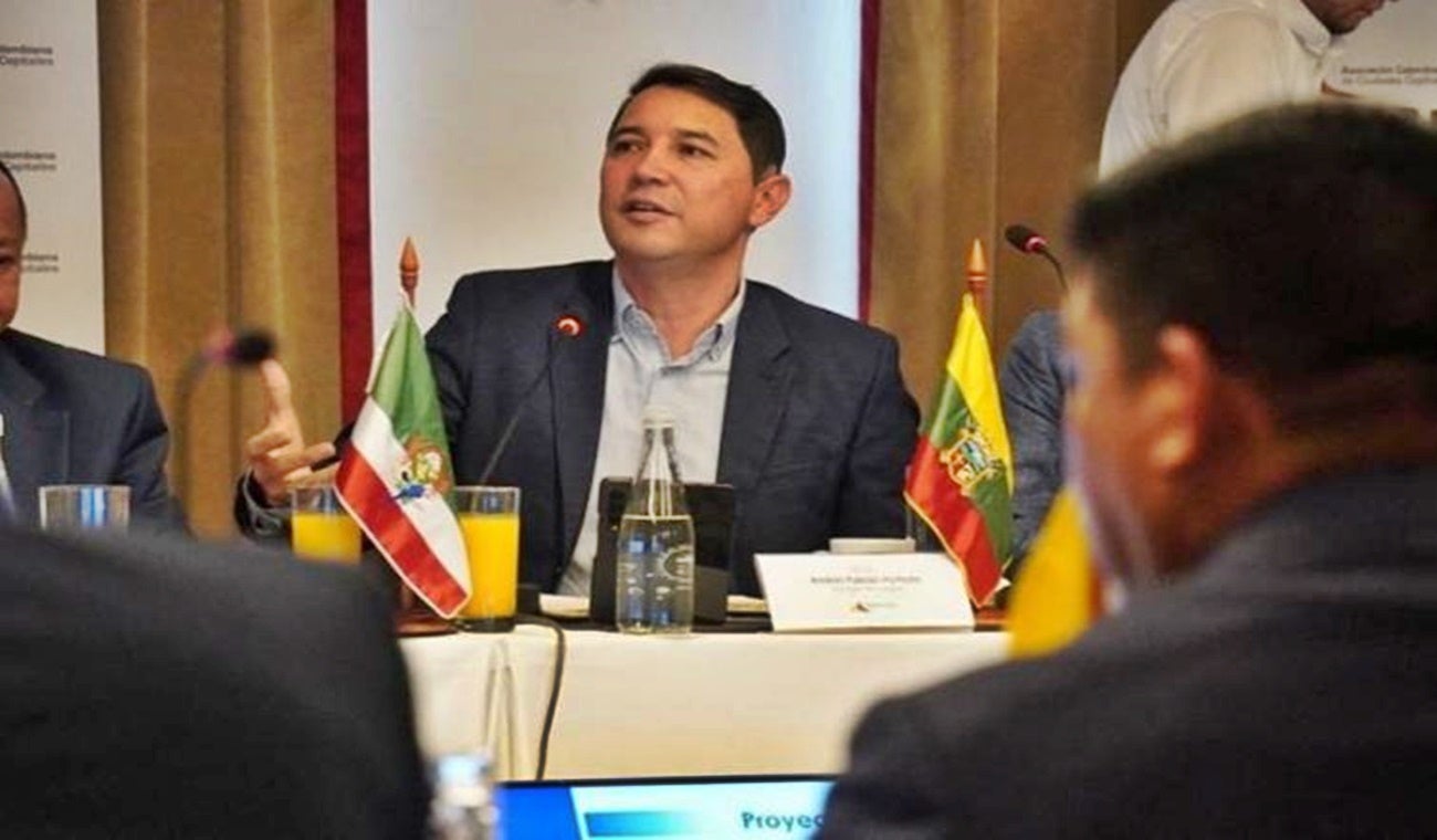 Andrés Hurtado, alcalde de Ibagué