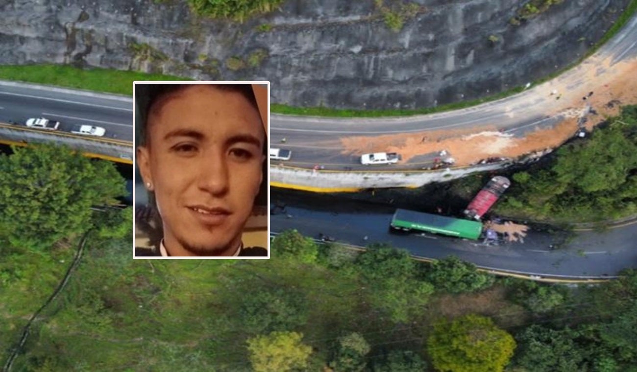 Tristeza en el gremio transportador por la muerte de Maicol en el Alto de la Línea