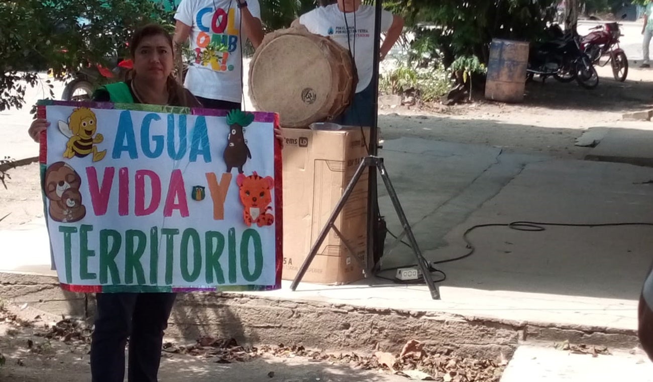 Protesta ambiental Prado