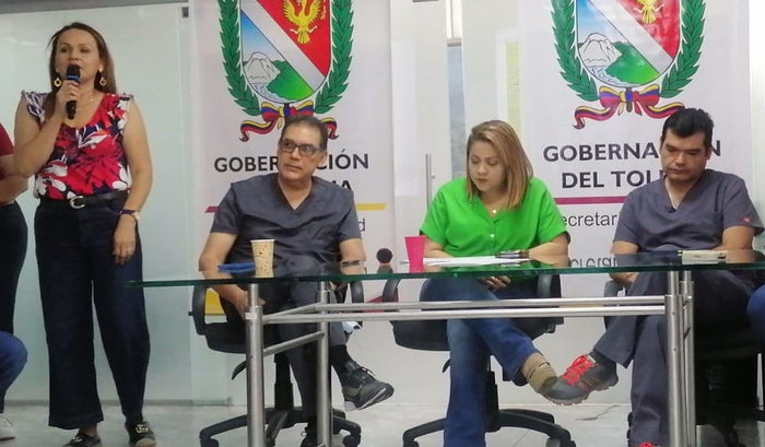 Rueda de prensa Gobernación del Tolima sobre viruela símica