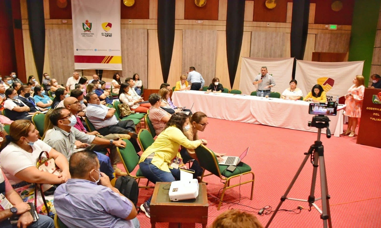 Secretaria salud y gober Tolima