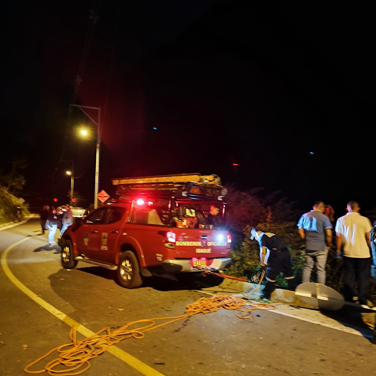 Accidente Cañon del Combeima
