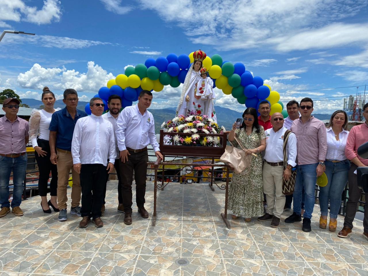 Parque del Santuario de la virgen de las mercedes remodelado