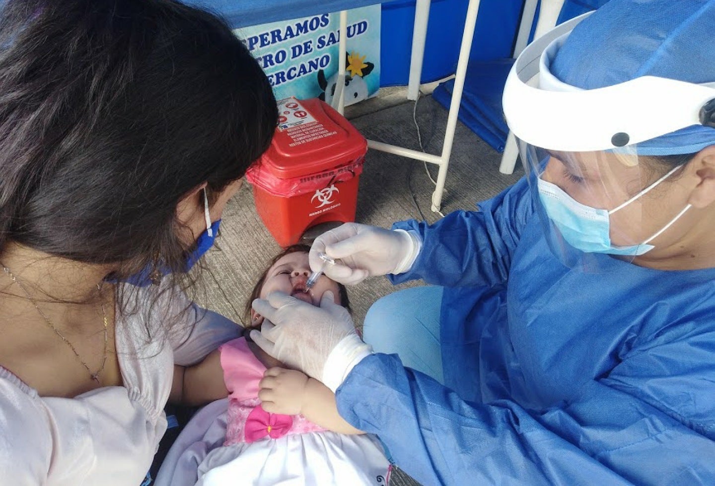 130 puestos de vacunación en los 37 Municipios