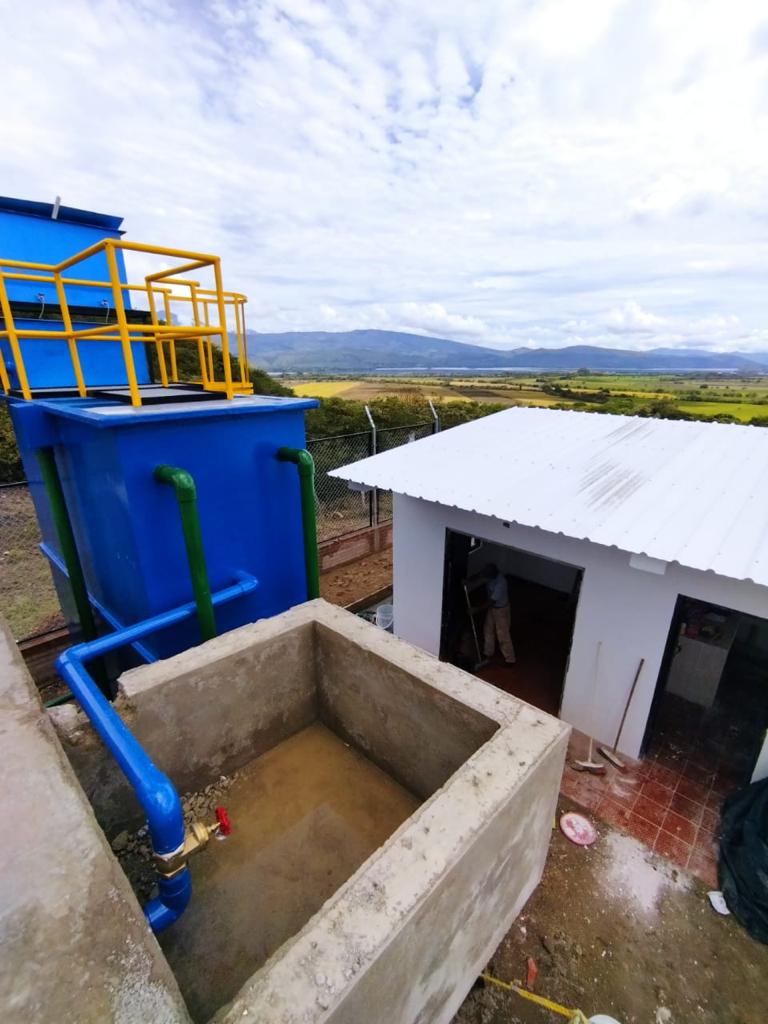 Agua potable en Vilu del municipio de Yaguará