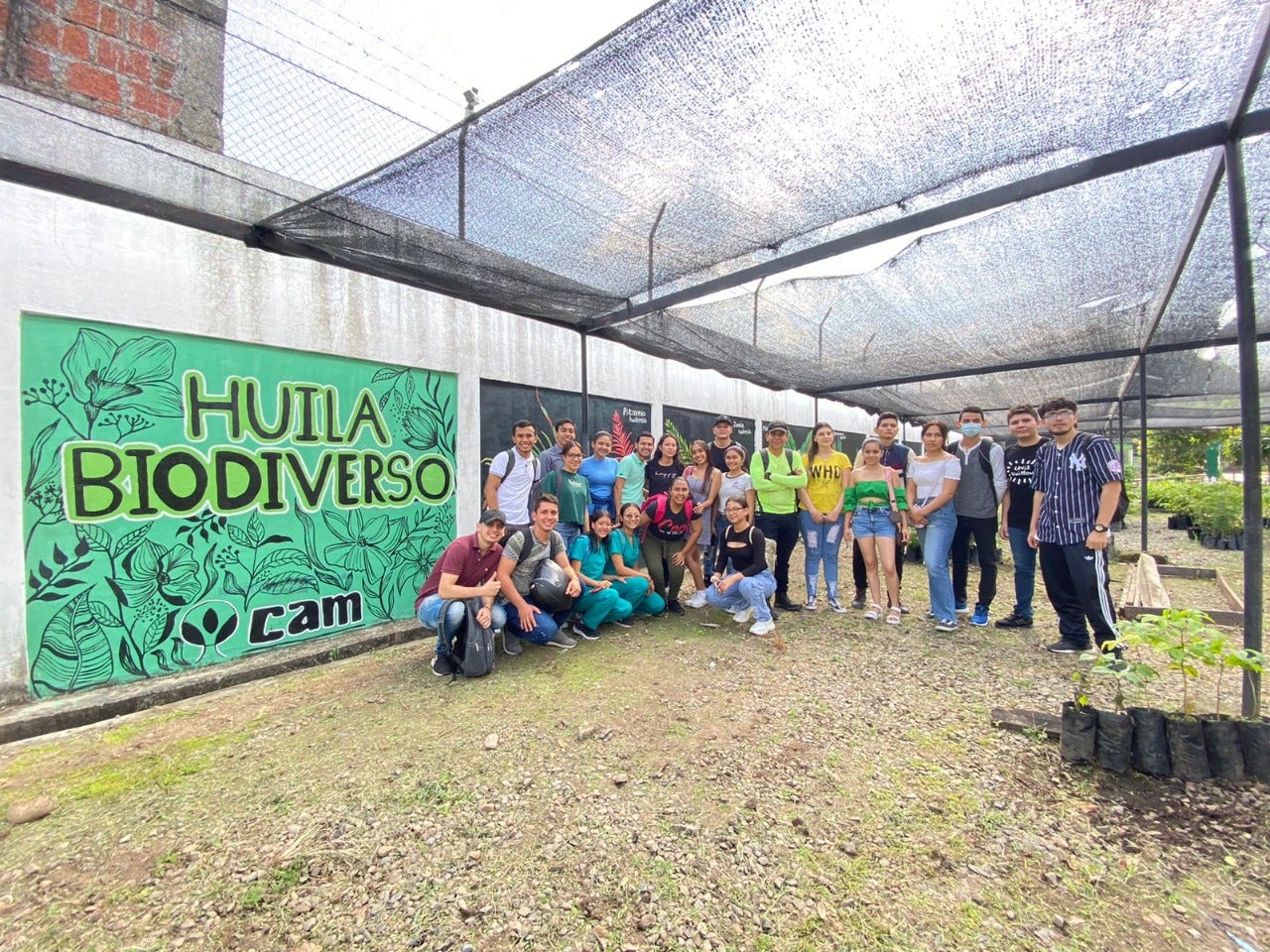 Mural ambiental “Huila Biodiverso” en Neiva