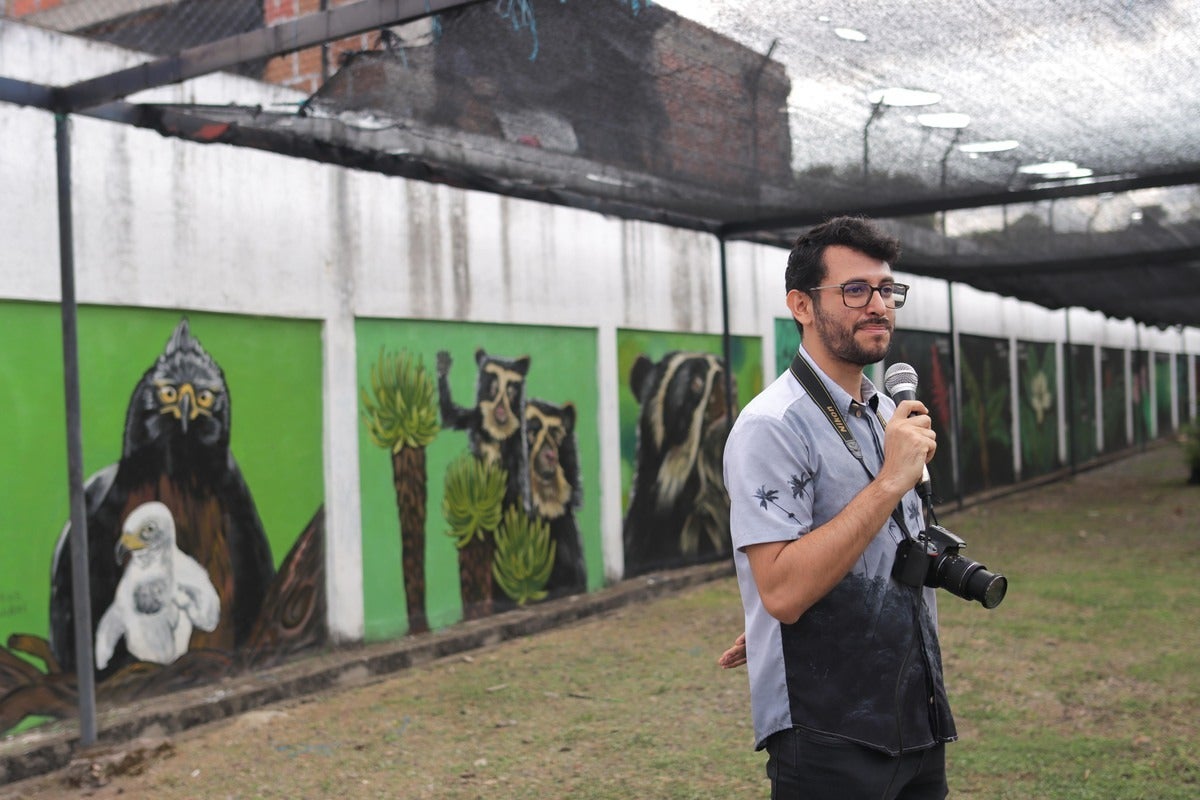 Mural ambiental “Huila Biodiverso” en Neiva