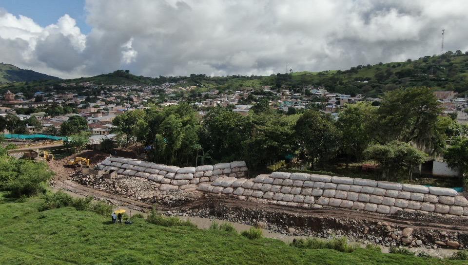 Canalización del río Timaná avanza en un 55%