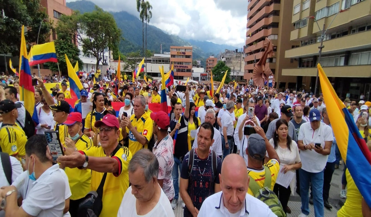 Protesta parque Murillo Toro