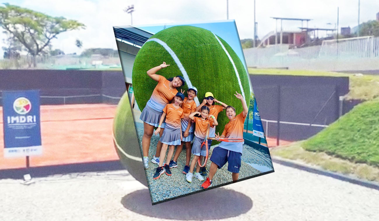 Selfie Pelota de Tenis