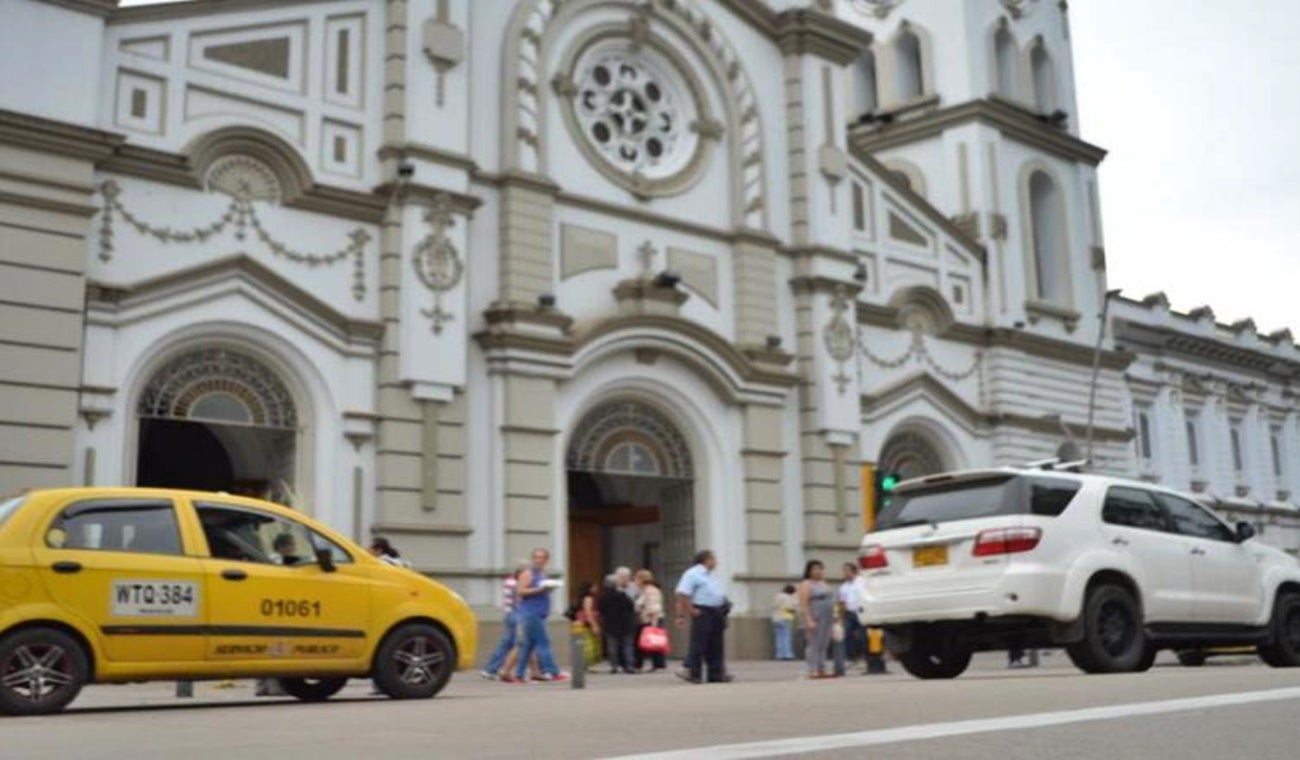 Uber y taxistas en Ibagué