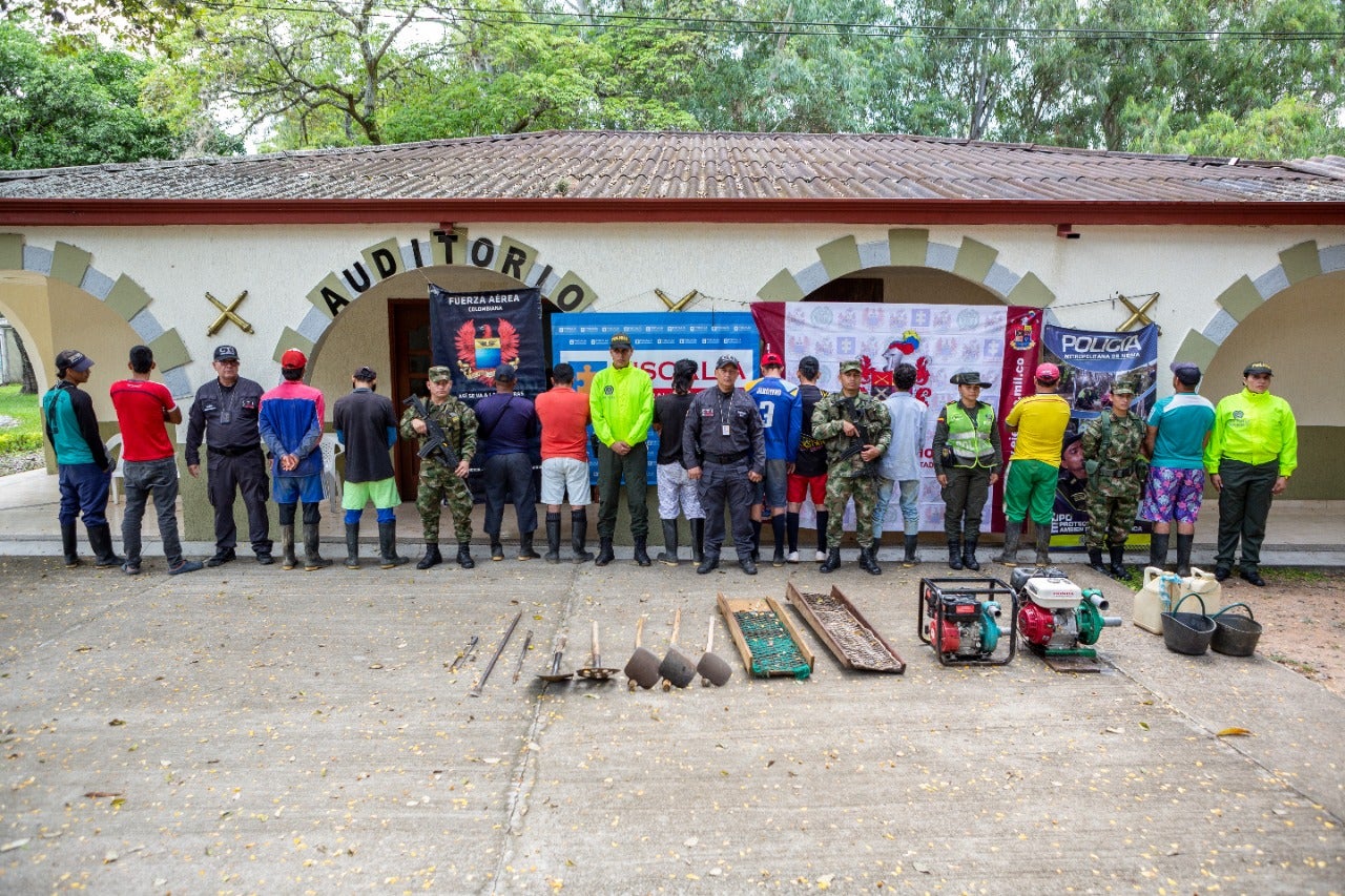 Capturados por explotación ilegal de recursos naturales