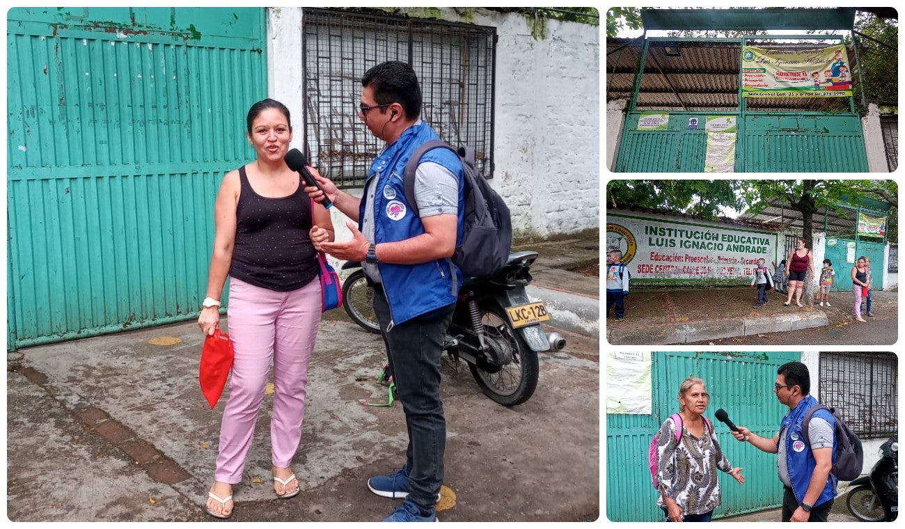 Institución educativa “Luis Ignacio Andrade”, de la sede Reinado Matiz