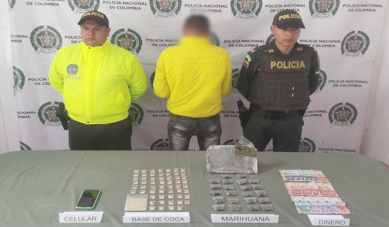 Le cayeron al rancho a alias ‘Soto’ reconocido microtraficante de Herveo, al norte del Tolima