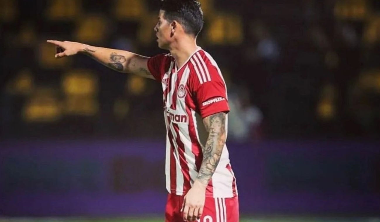 James Rodriguez Olympiacos
