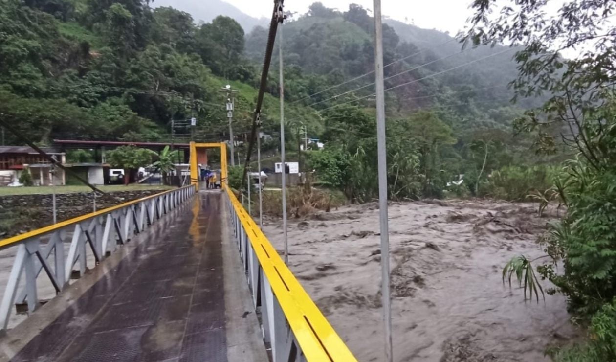 Lluvias en Ibagué, Tolima.