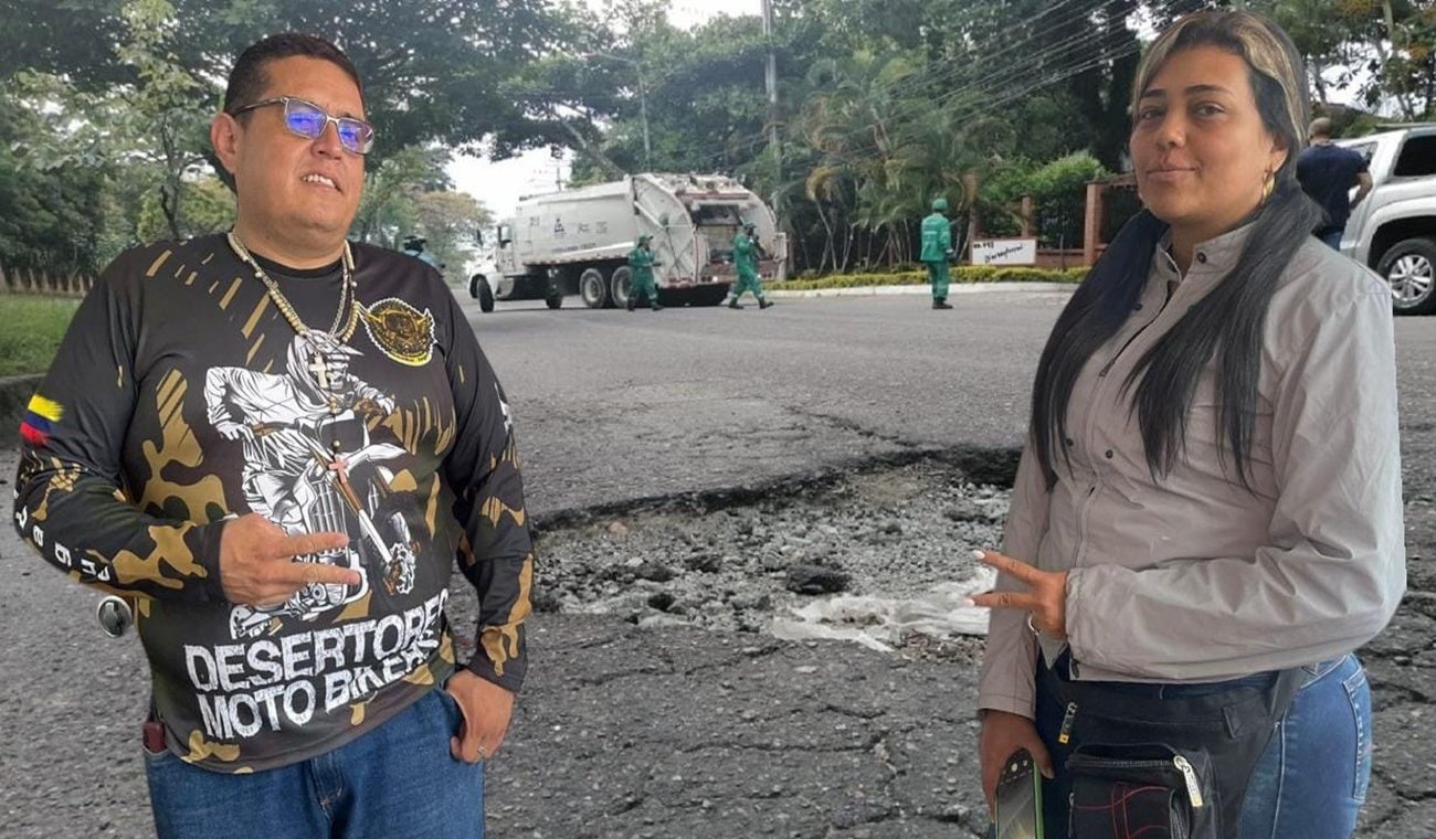 Esmeralda Jiménez y Fabián Arango, Líderes Moteros de Ibagué