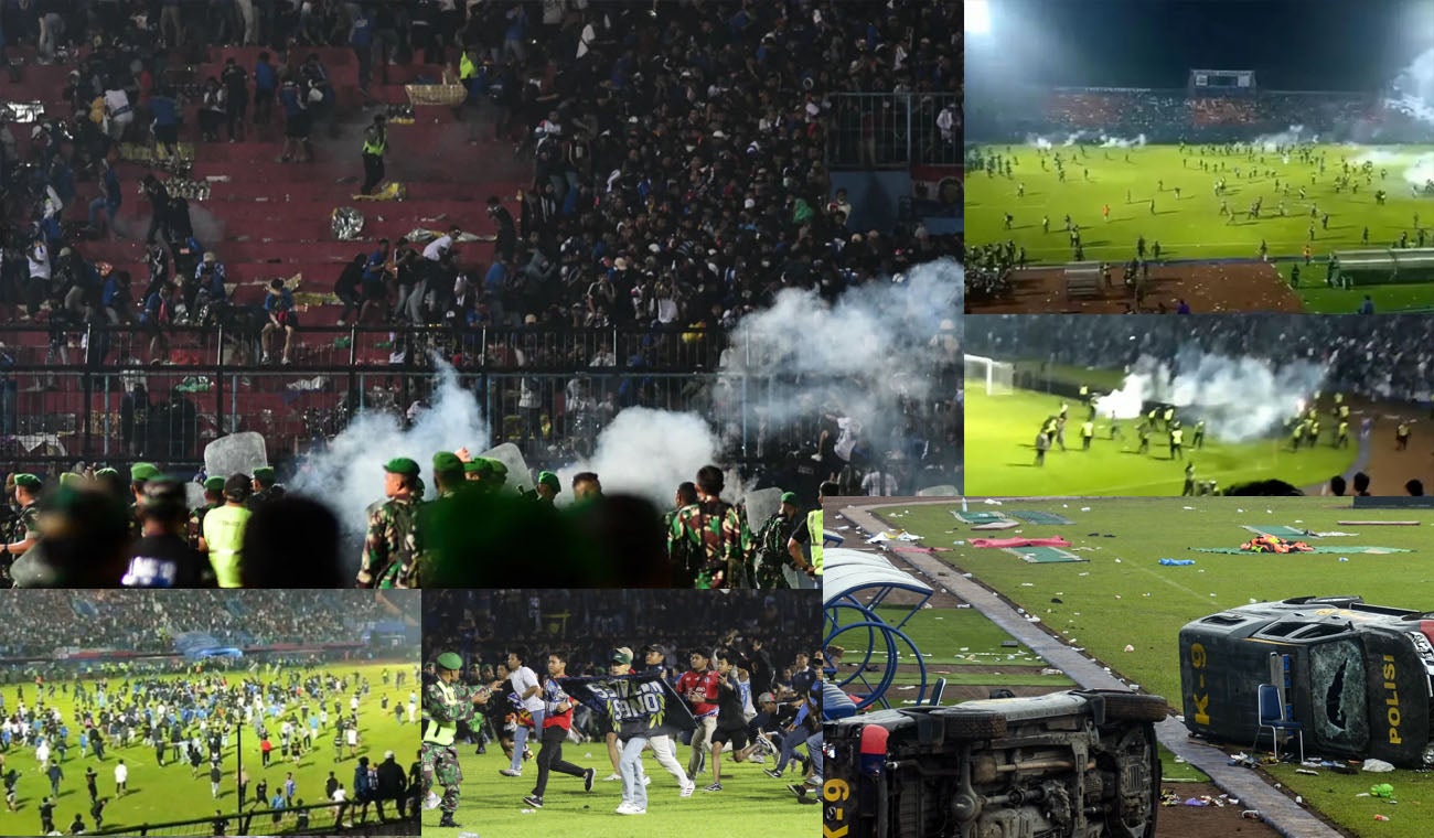 Violencia en el fútbol Indonesia