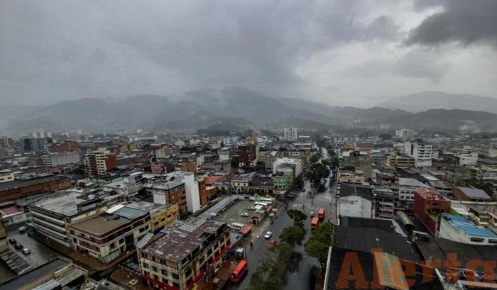Fuertes lluvias en Ibagué, Tolima