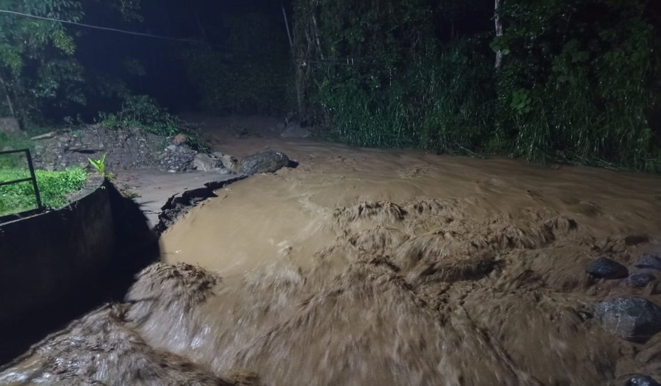 Turbiedad en la bocatoma Chembe en Ibagué
