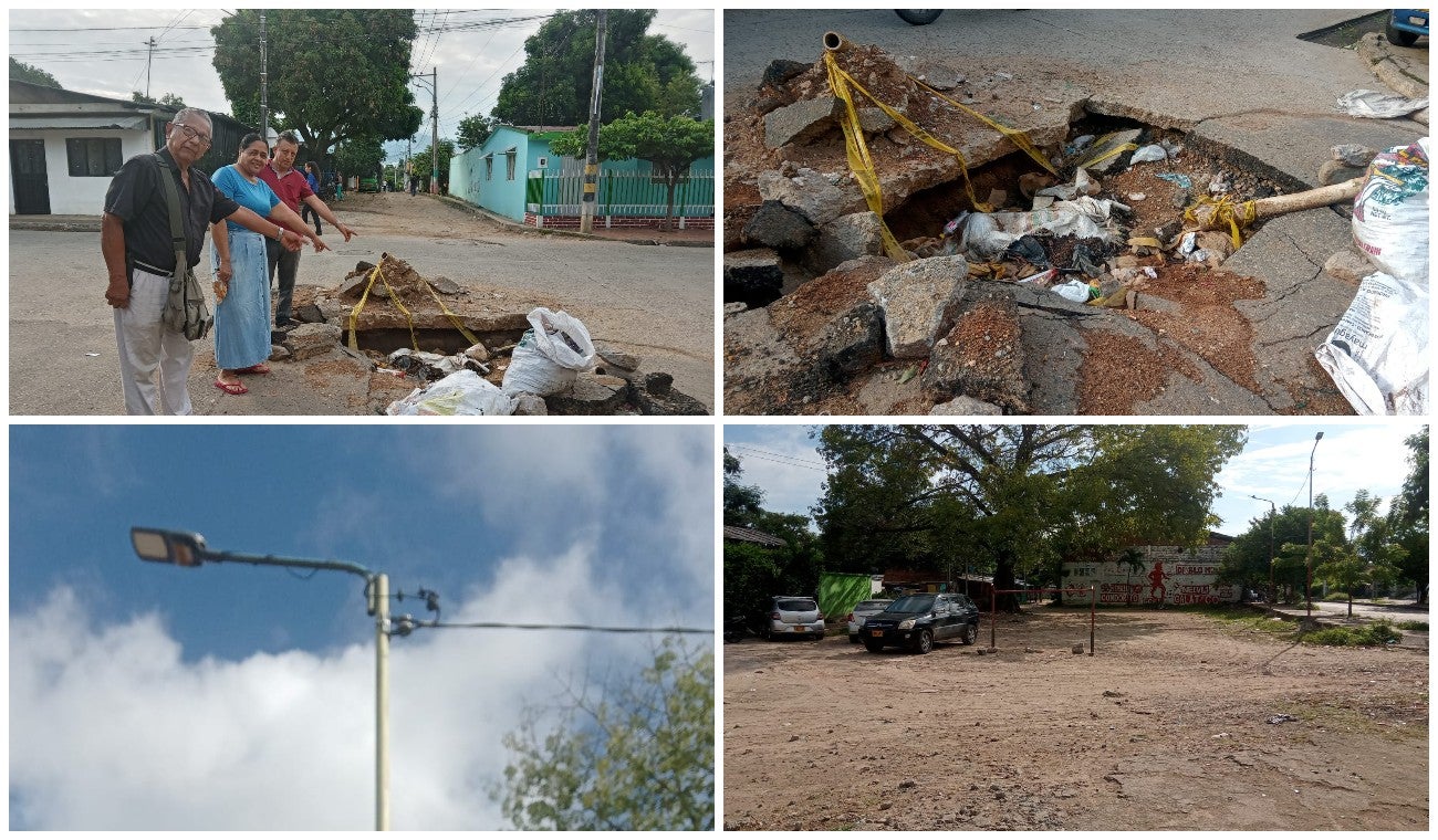 Noticias de Neiva: enormes huecos causa accidentes