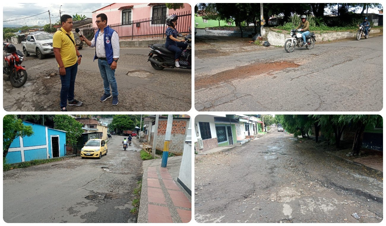 Noticias de Neiva: Ingreso a la comuna 8 en pésimo estado