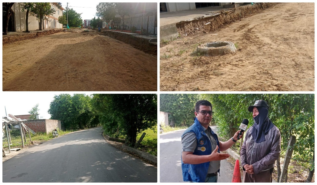 Noticias de Neiva: pavimentación de las vías en Álamos Norte