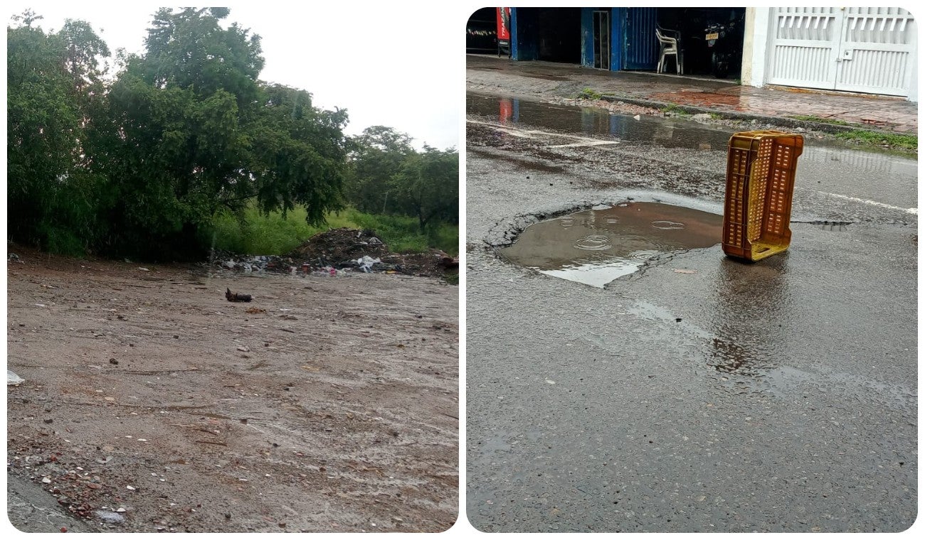 Urgente limpieza en la cabecera del aeropuerto