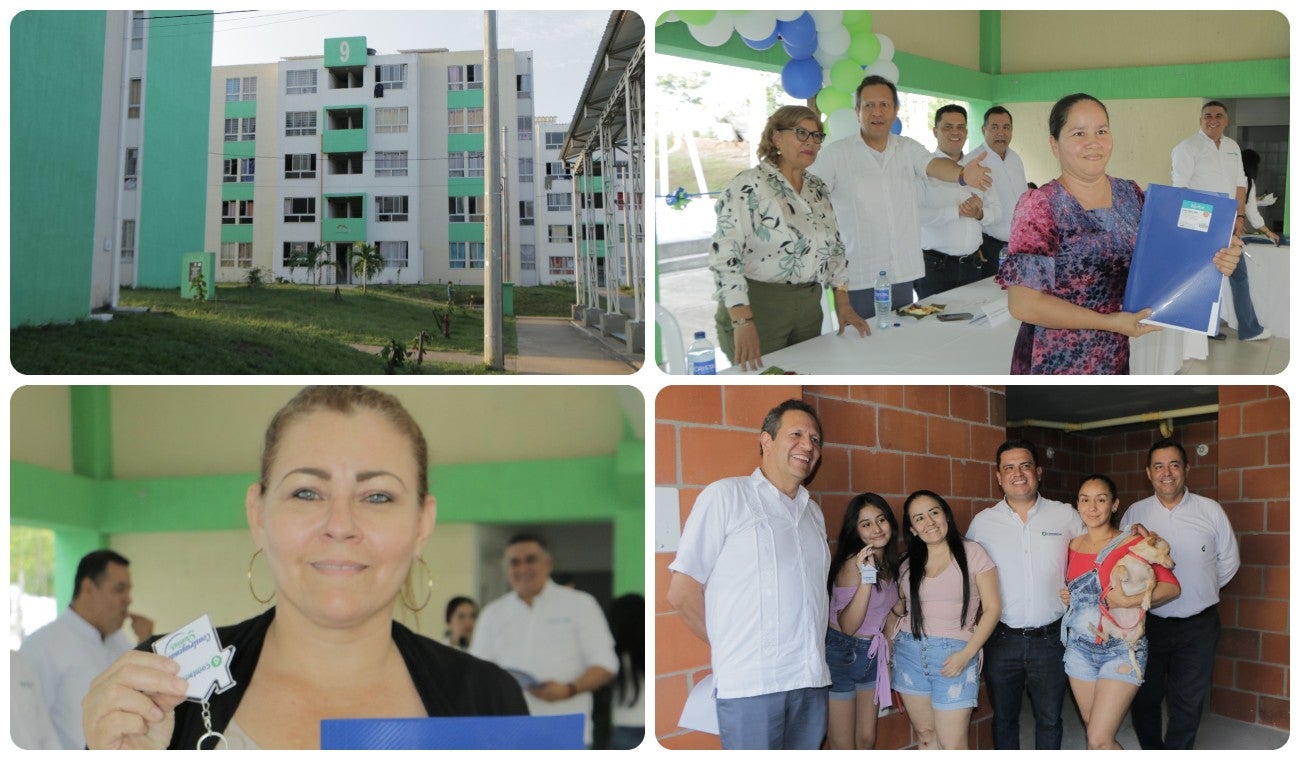 Familias beneficiadas con vivienda de Interés Prioritario