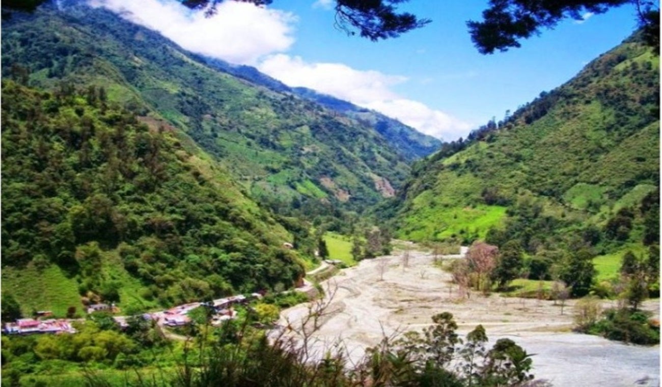 Zonas de conservación Cañón del Combeima