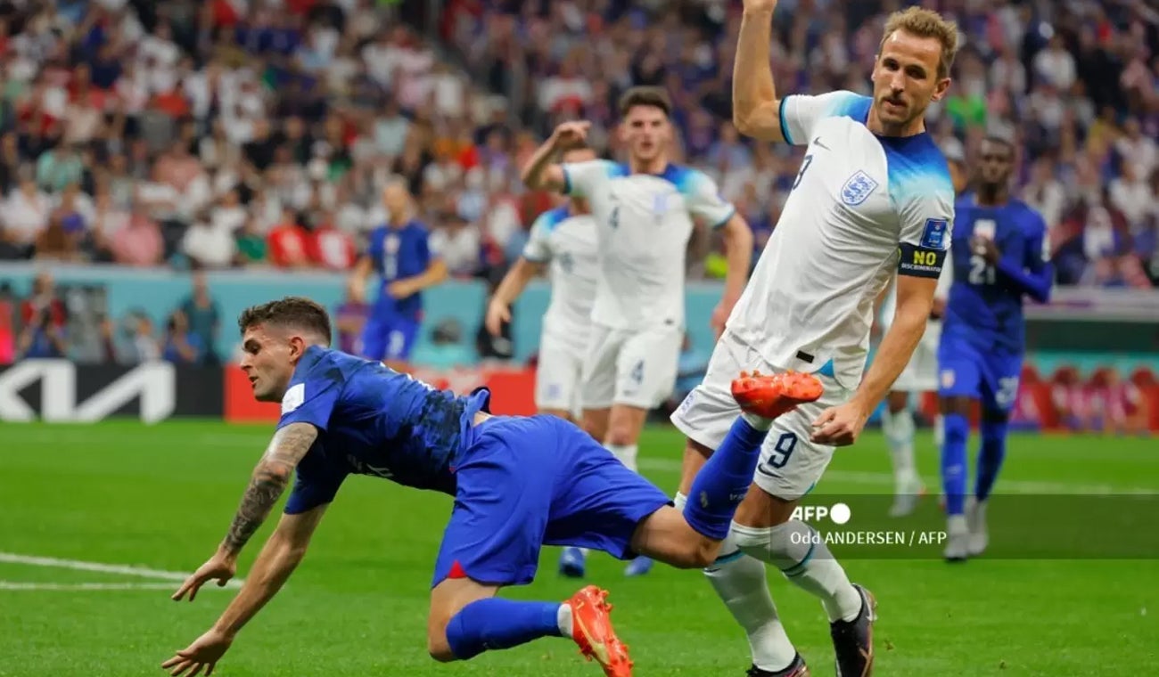 Inglaterra vs Estados Unidos -Mundial Qatar 2022